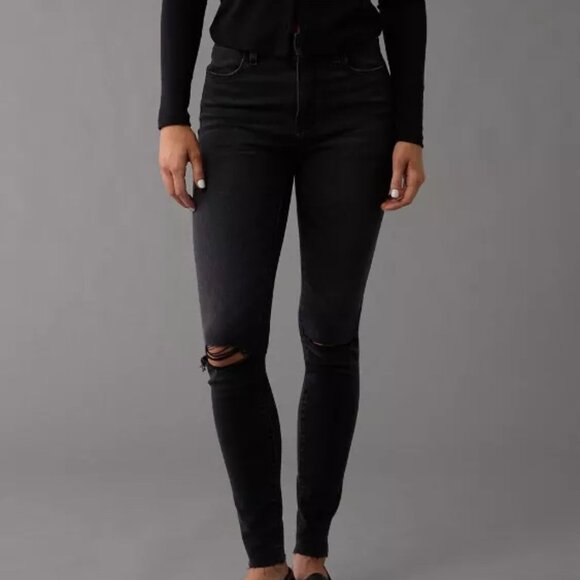 AE The Dream Jean Super High-Waisted Jegging - Picture 1 of 8